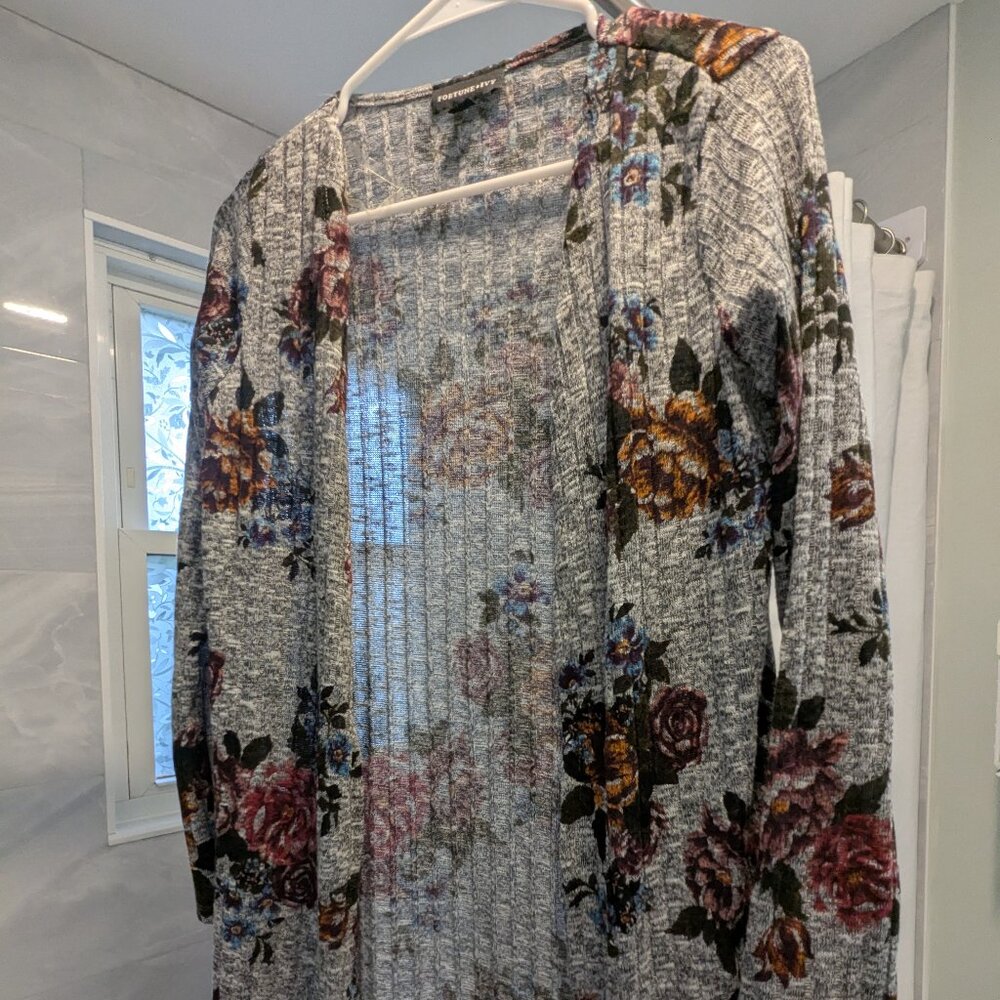 Floral Cardigan by Fortune + Ivy